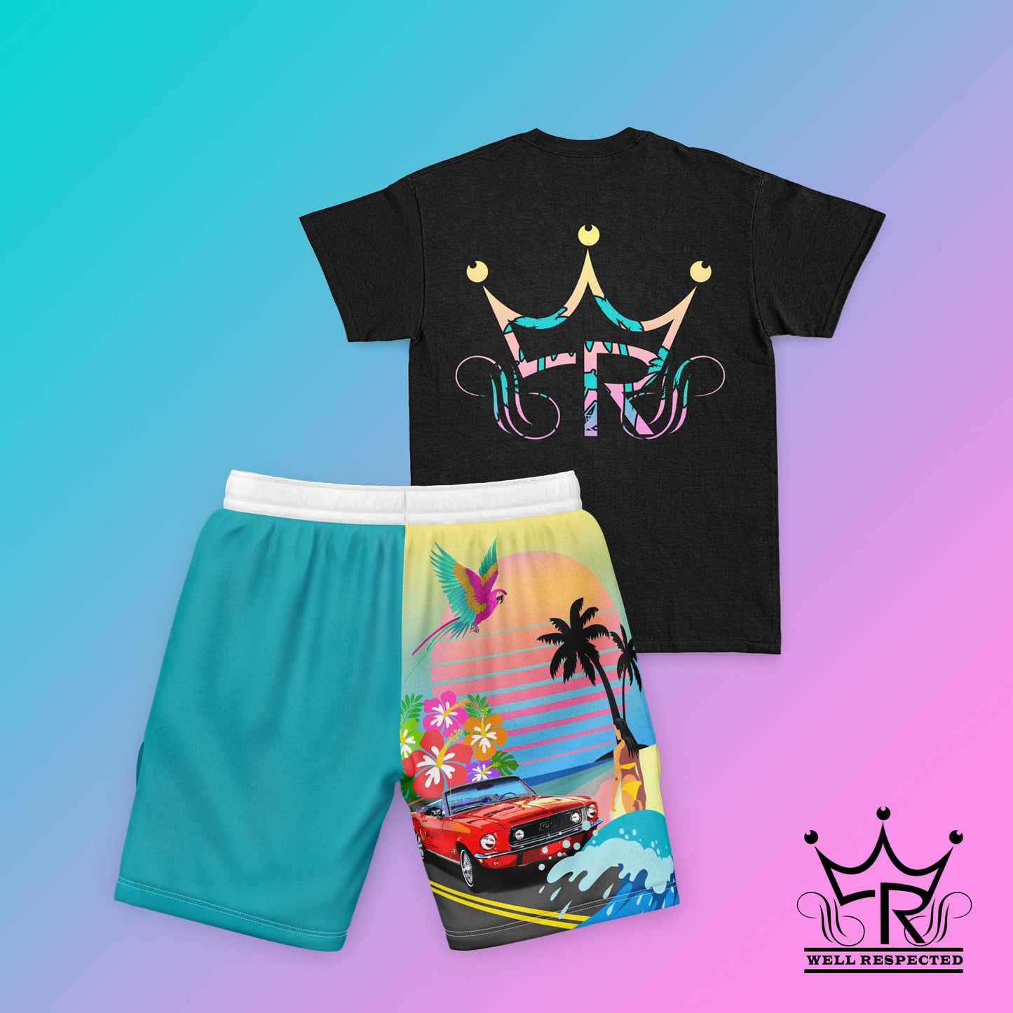 Summer Vice Tee “Black”