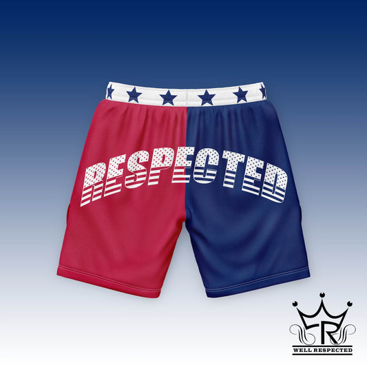 Red White & Blue Shorts