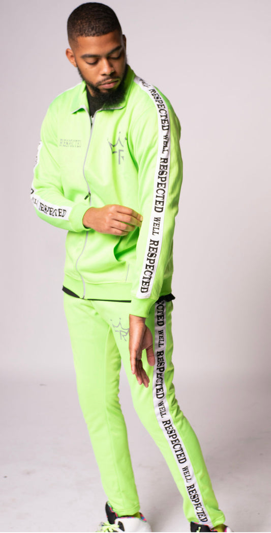 Neon Reflective Track Suit